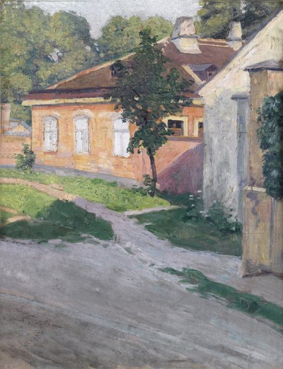Casa en Hütteldorf de Egon Schiele